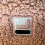 FILA Josephine Pink Sherpa Logo Hoodie Cropped Jacket, size M Photo 5