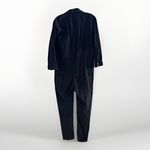 R13 Women's Cowboy Jumpsuit Black L Japanese Fabric Utility Coverall Workwear Photo 8