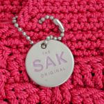 The Sak Original Red Woven Shoulder Bag Purse Photo 2