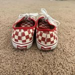 Vans Red and White Checkered  Photo 3