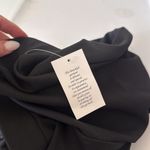 Dennis Basso Knit Stretch Pull On Cut-out Gold Ankle Detail Black Size XSP Photo 9