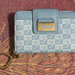 Juicy Couture  Light Blue and Cream Wallet Photo 0