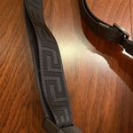 Versace Black black greek key monogram embossed belt bag Photo 3