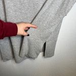 COS  Gray Knit Dolman Sleeve Crew Neck Top Women's Size Small Photo 3