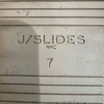 JSlides J/SLIDES Gray Natasha Crochet Platform Sneaker, Size 7 Photo 8