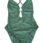 Bleu Rod Beattie Blue Rod Beattie Ring Me Up Cross Back One Piece Swimsuit size 10 Photo 0