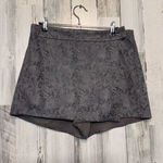 Haute Monde snake print skirt shorts size large Photo 0