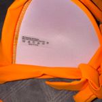 Women halter push up swim suit size M orange Size M Photo 4