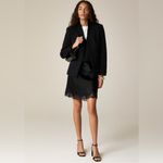 J.Crew  Going-Out Blazer in Stretch Twill Black Size 4T NEW Photo 1