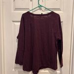 Calvin Klein Performance Large Long Sleeve Top Athletic Maroon Gorpcore Workout Photo 4