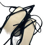 Raye  Sybil Lace-Up Sandal in Black Suede Size 8.5‎ Photo 4