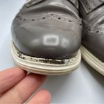 Cole Haan  Grey Leather Lace Up Oxford Shoes Womens 8.5 Loafer Comfort Classic Photo 7