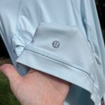 Lululemon  Its Rulu Run Long Sleeve Shirt in Blue Linen Size 10 Photo 4