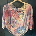 Paradise Boho Crochet Tie Photo 4