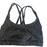 Lululemon  black and white patterned energy bra Photo 0