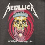 Metallica In Vertigo You Will Be Heavy Metal Band Oversized Hoodie Size Large Photo 1