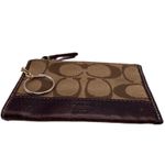 Coach y2k Brown Signature Canvas Card holder Coin Purse Photo 2