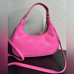 Juicy Couture NWT Pink Semi Charmed Hobo Faux Leather Shoulder Or Crossbody Bag Photo 1