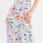 Urban Outfitters UO Darcie Mixed Print Cross-Back Midi Dress Photo 0