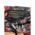 Pendleton Floral Pattern Two Piece Set W/ Zip Up Long Sleeve Top/Cropped Pants Photo 7