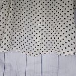 Ali & Kris  Cropped Polka Dot Blouse - Black and Cream Photo 5
