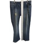 Buffalo David Bitton Women's Blue Pants/Mid-Rise Flared Jeans Size33x30 SKU1663 Photo 1