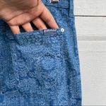 7 For All Mankind Pants The Skinny Moroccan Blue Jacquard 30 7FAM Womens Photo 7