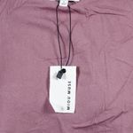 Miou Muse Boho Wrap Criop Top Blouse Woman's Purple Size 4 Photo 9