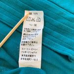 LLBean Cardigan Teal XL REG Supima Cotton Pintuck Open Front Long Sleeve Blue Photo 5