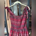 VICI  plaid maxi dress tiered Sway With Me Tiered Midi lace bows holidays ruffle Photo 4