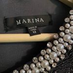 •Marina cocktail sparkle dress• Gray Size 12 Photo 1