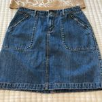 Eddie Bauer Vintage Denim Jean Skirt W/Back Pocket Size 6 Photo 1