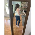 Vintage white strapless top Size L Photo 3