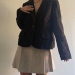 Style & Co Brown Matalasse Blazer Size 14 Photo 0