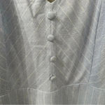 Lulus Lulu’s Dress Blue and White Shoreline Striped Sleeveless Skater Dress Size XL Photo 6