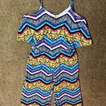 Magic Colorful Jumpsuit Sz M Gently Used Photo 12