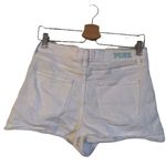 PINK - Victoria's Secret VS Pink stretchy‎ denim white jean shorts size 8 Photo 1