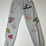Disney Mickey Mouse Women's Embroidery Joggers Small Photo 0
