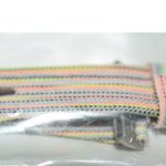 Source Unknown NIP Rainbow Woven Nylon Fabric 38/40mm  Casual Unisex Watch Strap Photo 3