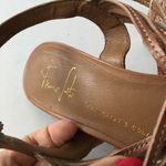 Franco Sarto  the‎ artist collection strappy sandal Brown Leather Womens S… Photo 3