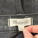 Madewell  High-Rise Denim Boy-Shorts in Button Through Edition Lunar Black 32 Photo 7