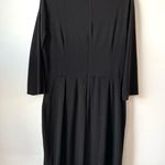 Eliza J  Tulip Hem Jersey Knit Dress Black 18 Photo 5