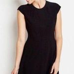 New York And Company New York & Co black cap sleeve 100% cotton dress with pockets size medium Photo 0