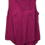 Torrid Vanity Sizing Size 00 Berry Sleeveless Business Career Top Photo 0