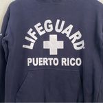 Lifeguard Puerto Rico Navy Pullover Hoodie Size S Photo 4