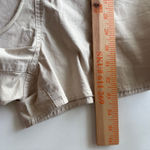 Pistola  Womens Zip Up Romper Short Sleeve‎ Drawstring Waist Casual Beige Photo 4