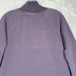 Athleta Shirt Womens XS Purple Cozy Karma Side Zip Sweatshirt Casual Athleisure Photo 4