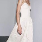 ZARA  white midi dress  Photo 3