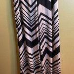 Chevron Sheer Pants With Shorts Underneath Tan Size M Photo 0