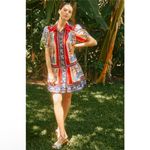 Hunter Bell  Colorful Patterned Dress NEW Photo 8